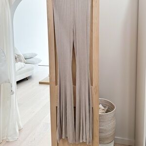 House of CB knit ribbed pants